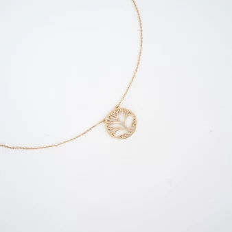 Tree of life gold necklace - Zag Bijoux