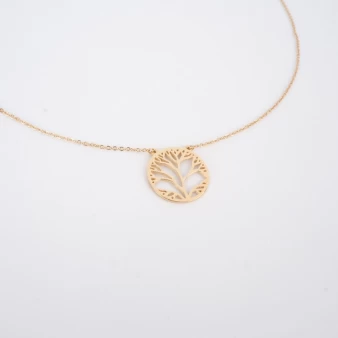 Tree of life gold necklace - Zag Bijoux