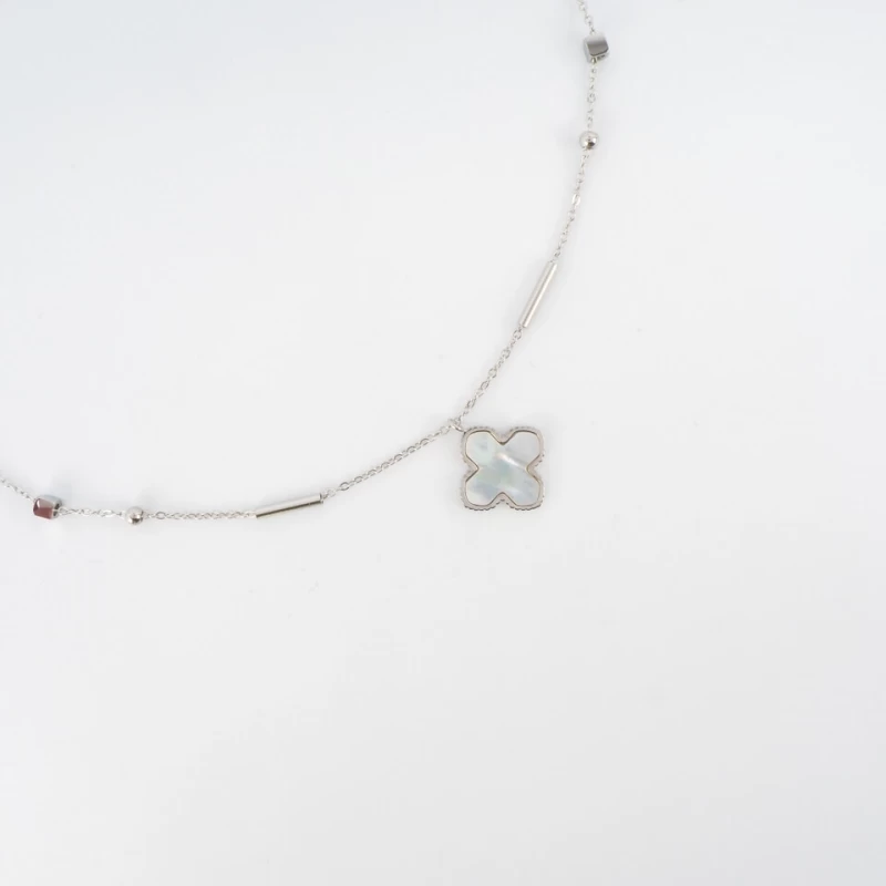 Bonnie XL silver long necklace - Zag Bijoux Bonnie XL silver long necklace - Zag Bijoux