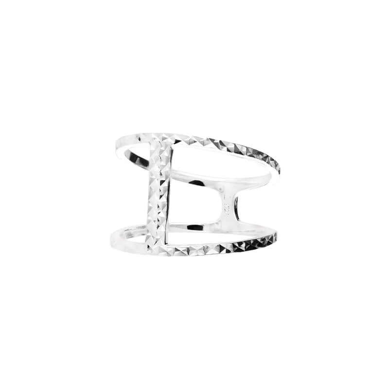 Victoria silver ring - Doriane bijoux