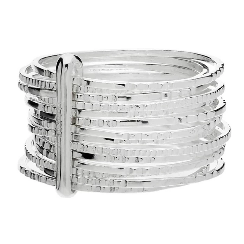 Silver ring Diva - Doriane bijoux