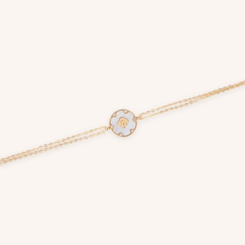Bracelet Floria en acier or jaune - Zag Bijoux