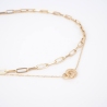 Claudia gold necklace - Zag Bijoux