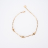 Sanae gold anklet chain - Zag Bijoux