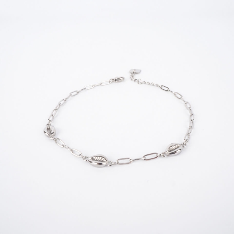 Chaine de cheville Sanae en acier - Zag Bijoux