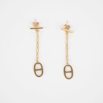 Marina gold earrings - Zag Bijoux