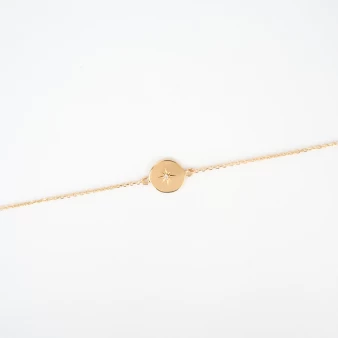 Bracelet céleste plaqué or - Pomme Cannelle