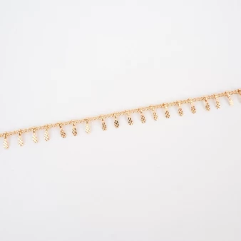 Bracelet mini épis en plaqué or - Pomme Cannelle