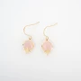 Horizon pink gold earrings - Zag Bijoux