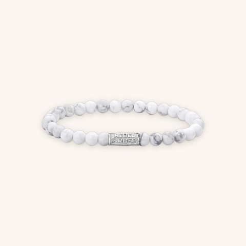 Bracelet Virgin White 6mm - Rebel & Rose