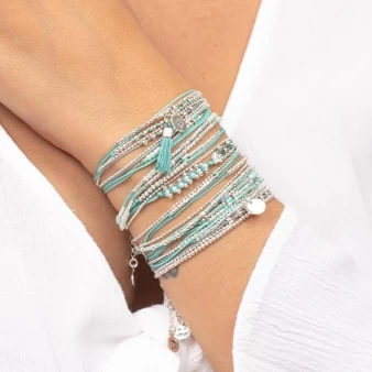 Lagoon funny elastic bracelet - Doriane bijoux