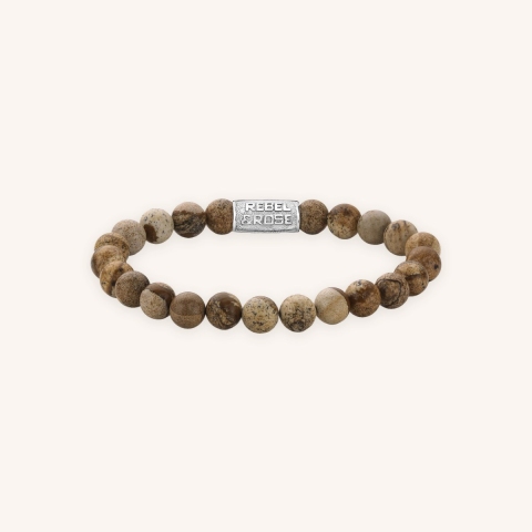 Bracelet Woodstock 8mm - Rebel & Rose