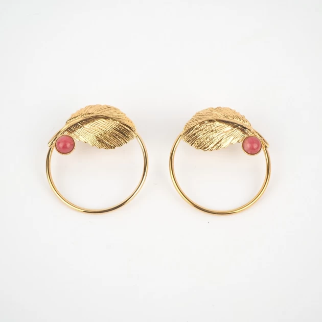 Leaf earrings - Aurélie Joliff