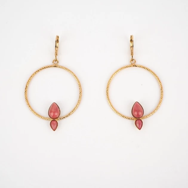 earrings Lili carnelian -...
