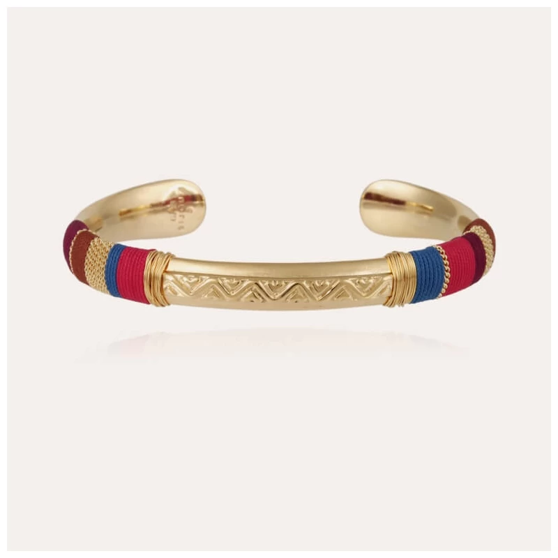 Gold bracelet Massai - Gas bijoux