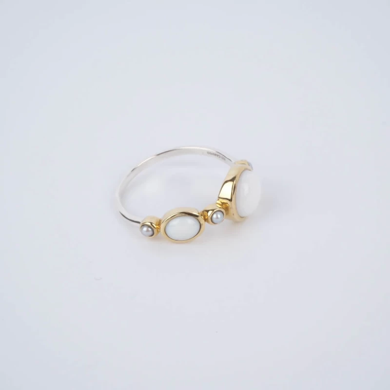 White Fortune ethnic ring in silver - Canyon White Fortune ethnic ring in silver - Canyon