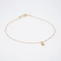Gold steel scarab necklace - Zag Bijoux