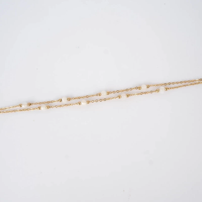 Falls bracelet steel white gold - Zag Bijoux Falls bracelet steel white gold - Zag Bijoux