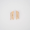 Gold ear cuff earrings - Pomme Cannelle