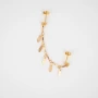 Mono gold earring - Pomme Cannelle