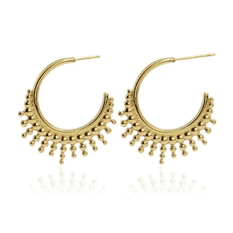 Sunshine gold earrings -...