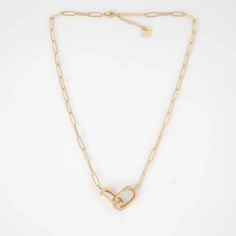 Amasis necklace in gold steel - Zag Bijoux