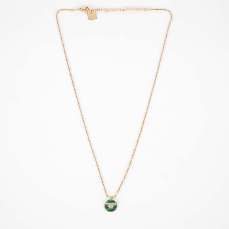 Anhour steel gold necklace - Zag Bijoux