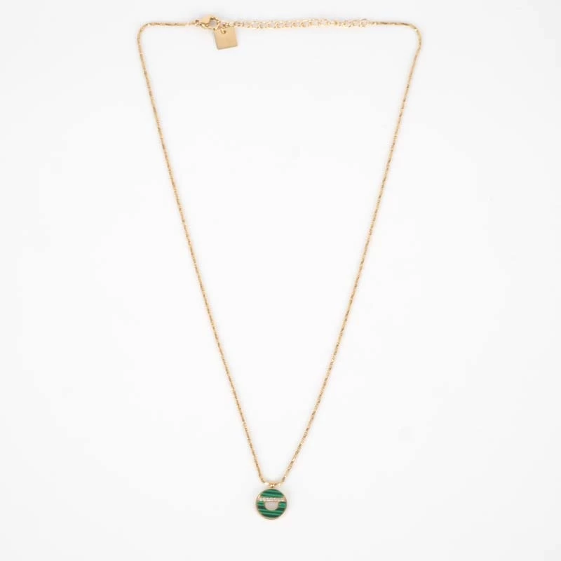Gold necklace Anhour steel - Zag jewelry Gold necklace Anhour steel - Zag jewelry