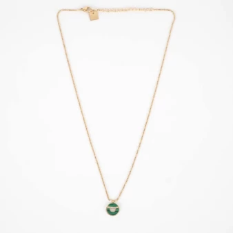 Anhour steel gold necklace - Zag Bijoux