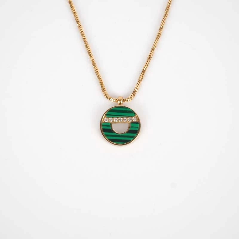 Gold necklace Anhour steel - Zag jewelry Gold necklace Anhour steel - Zag jewelry