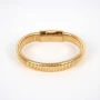 Ay bangle bracelet in gold steel - Zag Bijoux