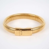Bracelet jonc Ay acier or - Zag Bijoux