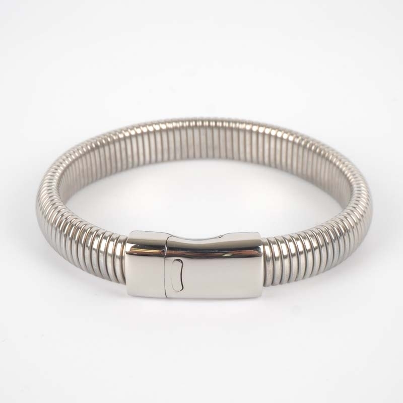 Ay steel bangle bracelet - Zag Bijoux
