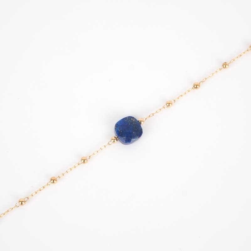 Anty blue steel gold bracelet - Zag Bijoux