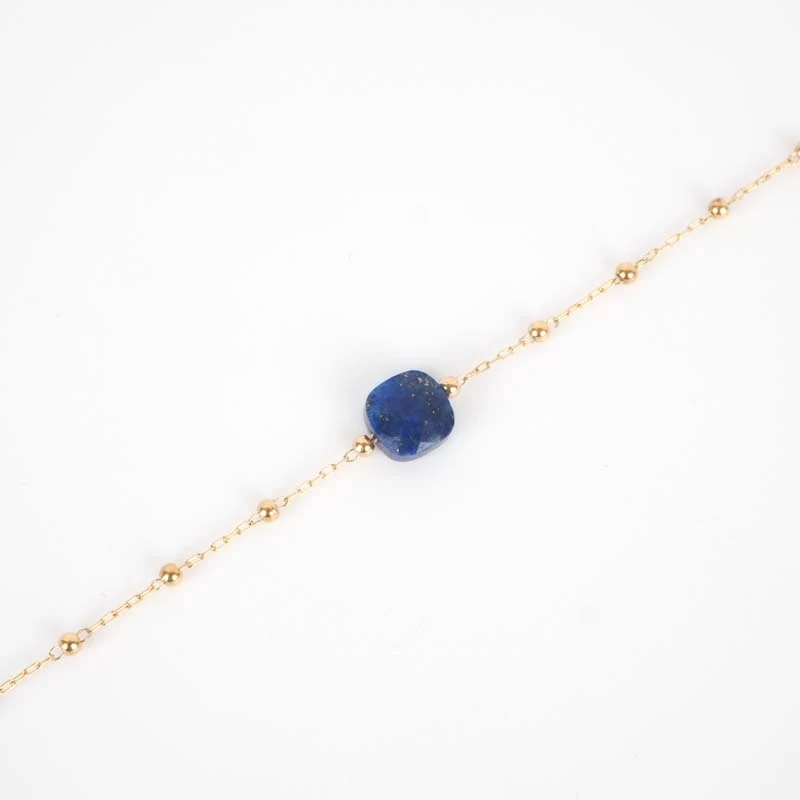 Bracelet Anty bleu acier or - Zag Bijoux Bracelet Anty bleu acier or - Zag Bijoux