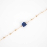 Bracelet Anty bleu acier or - Zag Bijoux