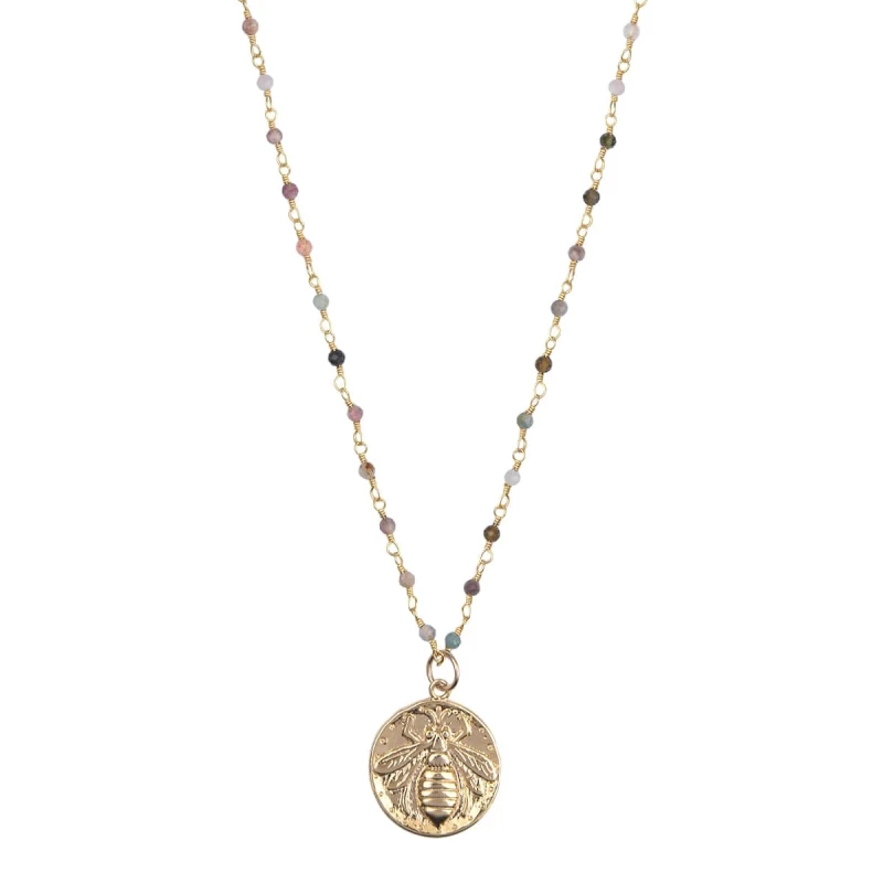 Maya gold necklace - By164 Paris