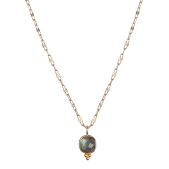 Gold gray Soraya necklace - By164 Paris