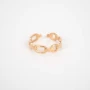 Chainon gold ring - By164 Paris