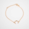 Bracelet corne plaqué or - Pomme Cannelle