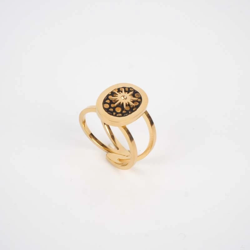 Golden star ring - Anartxy