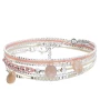 Coral beige virtuoso bracelet - Doriane bijoux