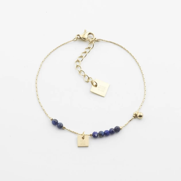 Bracelet stone lapis lazuli...