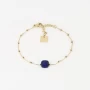 Bracelet Anty bleu acier or - Zag Bijoux