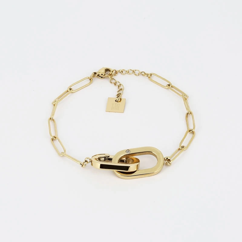 Bracelet Jenny en acier doré - Zag bijoux