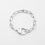 Hook silver bracelet - Zag Bijoux