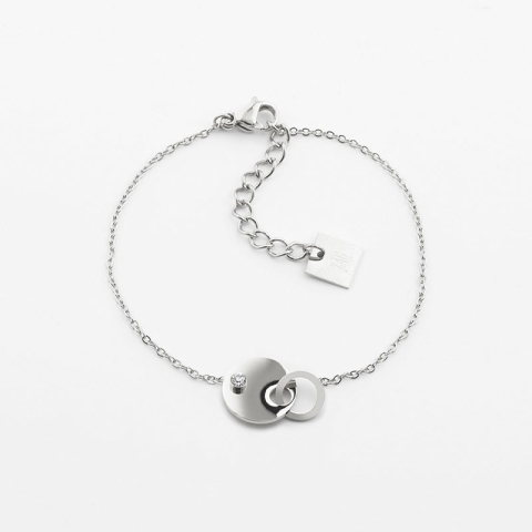 Bracelet union en acier - Zag Bijoux