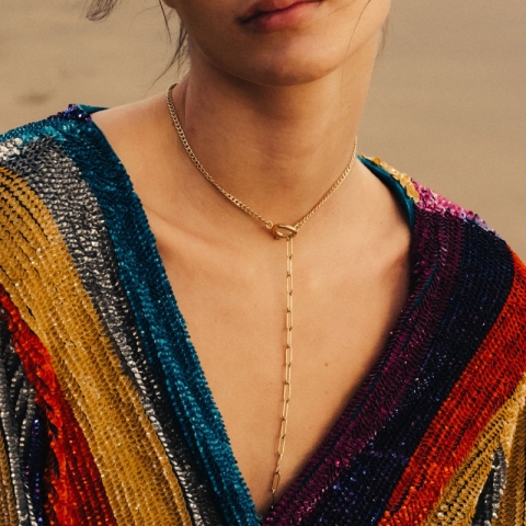 Collier Antonina en acier - Zag Bijoux