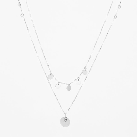 Collier Mélie en acier - Zag Bijoux