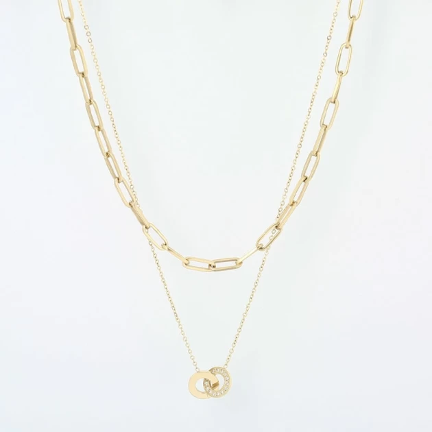 Claudia gold necklace - Zag...
